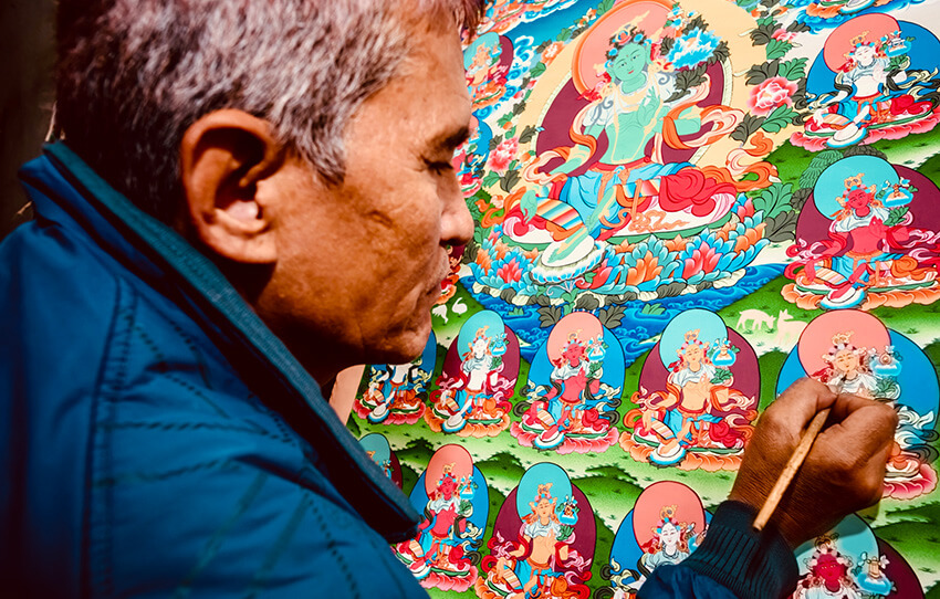 learn-thangka-painting