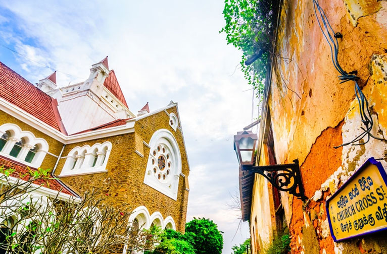 All Saint's church in Galle