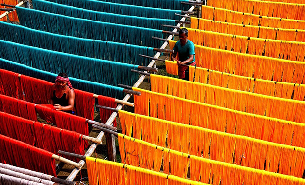 pr-cieuse-tapisserie-de-textiles-indiens